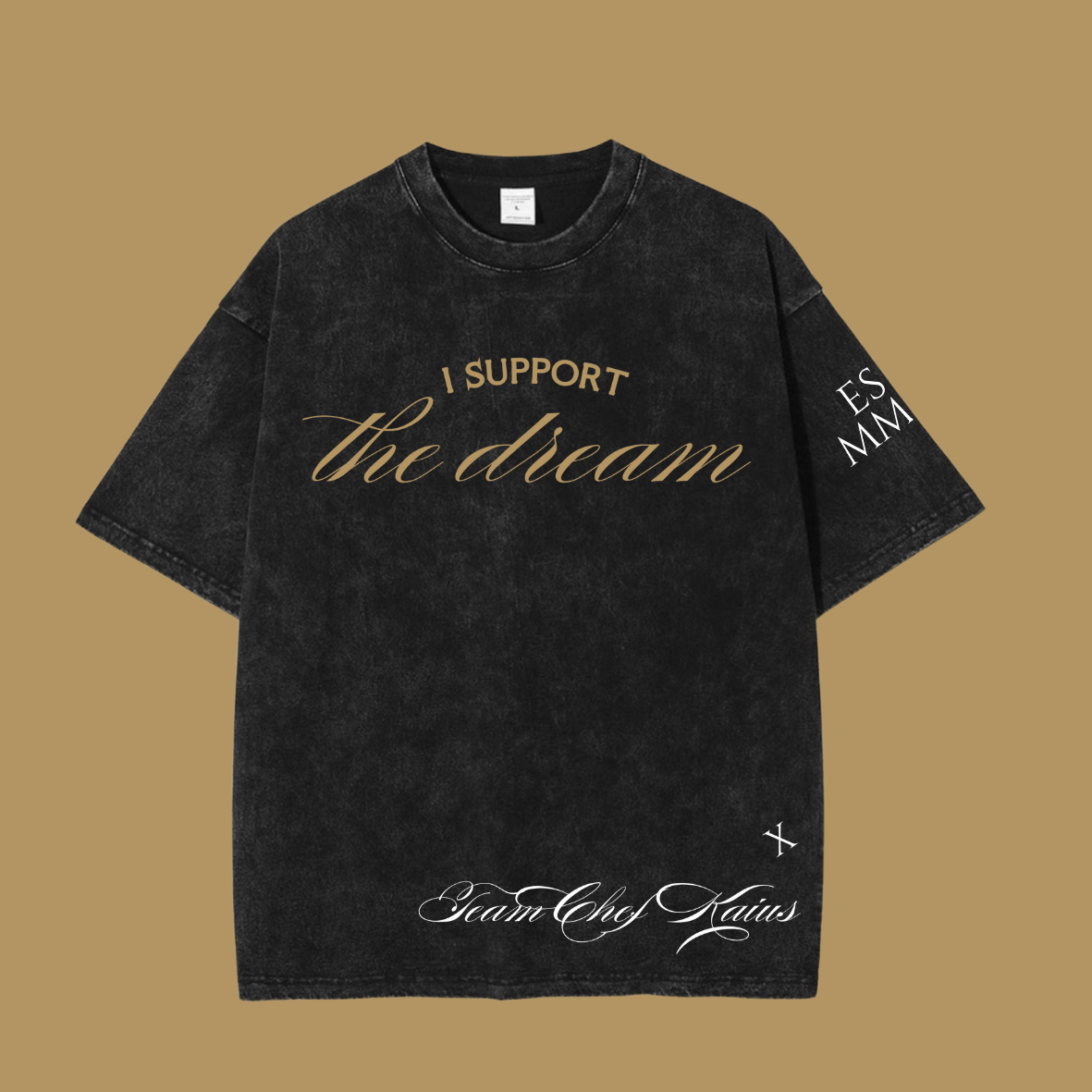 "I Support The Dream" Shirt - Charcoal