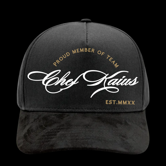 "I Support The Dream" Suede Hat - Caviar